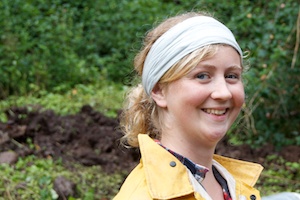 Anna, one of our inspirational wwoofer helpers