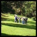 Walking in the fly roof