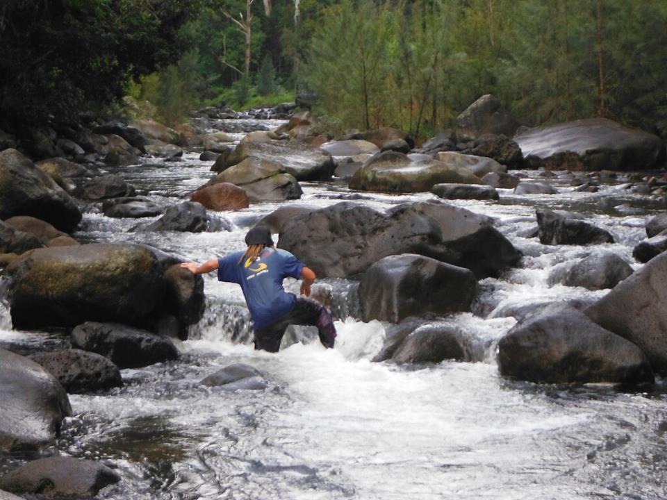 exploring Christmas Creek at Nightfall
