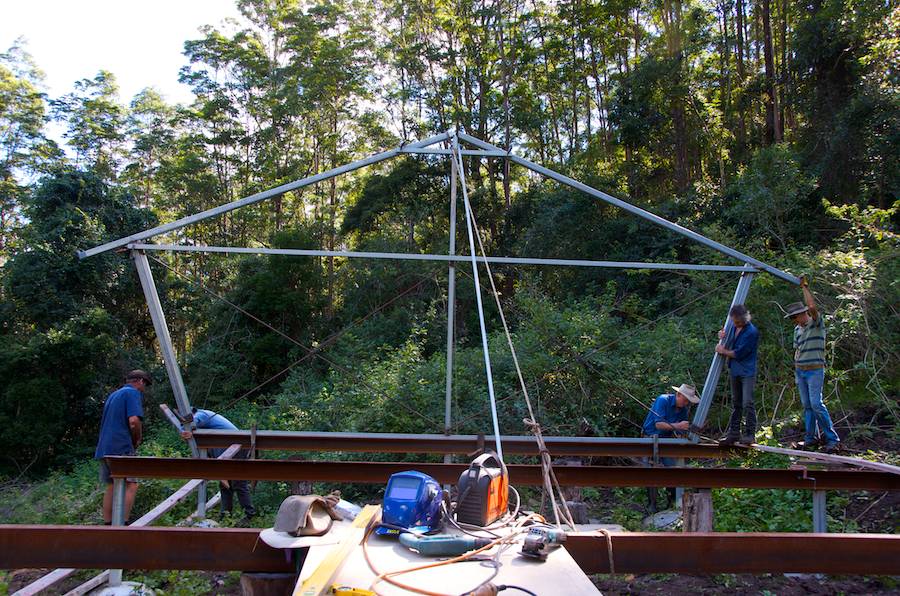 building-luxury-tents-Nightfall-camp-queensland